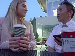 hot doctor helps the old jap