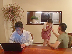 Mother-in-law and her husband stepchildren Ayaka Makimu