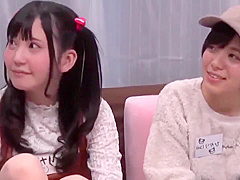 Two Amateur Japanese Girls First Time In A Porn