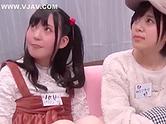 Two Amateur Japanese Girls First Time In A Porn