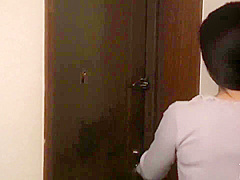 Japanese WIFE fucks with lovers while husband not home