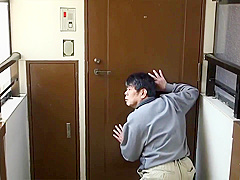 Japanese WIFE fucks with lovers while husband not home