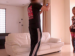 Blond assian model sex