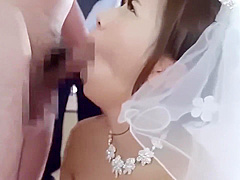 Japanese Bride Gets Fucked At Her Wedding