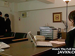 Japanese MILF Fucked At The Office