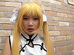Japanese Cosplay Panty Tease 1