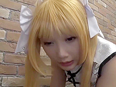 Japanese Cosplay Panty Tease 1
