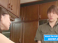 Asian MILF And Stepson, Japanese JAV