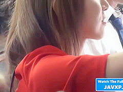 Hot Asian MILF On The Public Bus, Japanese JAV