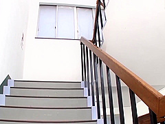 Sano Ai, Mune Amaira and Minatsuki Hikaru in Let's Mischief Stair Underwear Girl ○ Student Using The Watch That Time Stops