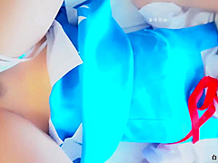 【SSR+限定】東方Projectチルノコスプレ ハメ撮り4k動画