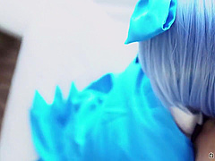 【SSR+限定】東方Projectチルノコスプレ ハメ撮り4k動画