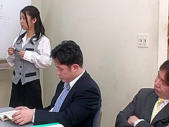 Satomi Suzuki in Shinnyu Shain No Oshigoto 14 Scene 1