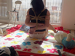 Incredible Porn Video Hogtied Fantastic Pretty One