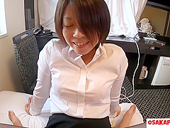 Amateur Asian With Stockings Enjoys Footjob. Cute Japanese Loves Getting Toyed. Yuki 10 Osakaporn