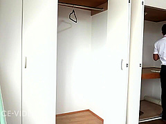 Handsome Building Manager Is Always At Disposal For Hot Ladies, Especialy If They Need A Good Fuck