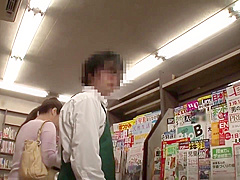 Intense Deep Throating – A Molester In The Book Store