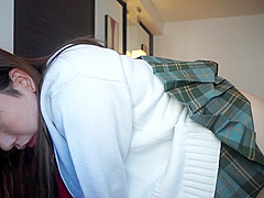 Japanese Schoolgirl Swallows Cum And Rides Dong