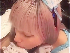 Japanese Idol [mayuka] French Maid Costume Part1 Blowjob And Lotion Handjob