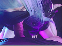 彼女のえちえちが止まらない。５作目「地雷系＃５ 網タイツ女」