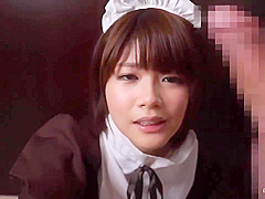 Giving This Asian Maid What She Deserves