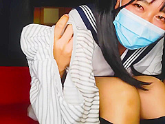 Japanese Schoolgirl Masturbates With Female Ejaculation Use Magic Wand