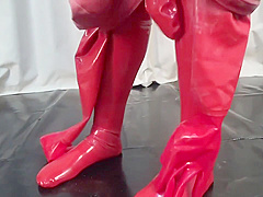 Miraidouga - Black & Red Rubber & Gas Mask