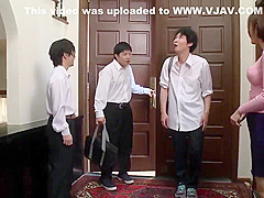 Hot Asian Milf Crazy Gangbang Scene