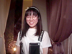 Nerd Asian Girl In Glasses First Porn Video