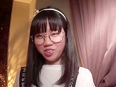 Nerd Asian Girl In Glasses First Porn Video