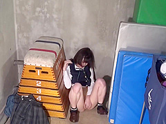 Pervert girl was caught during masturbation, Jade-net-home DLMB-110