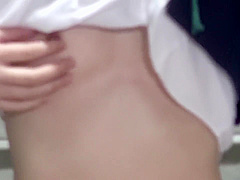 Pervert girl was caught during masturbation, Jade-net-home DLMB-110