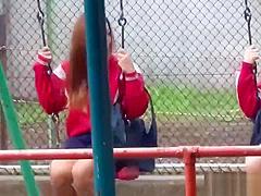 Naughty Asians pissing outdoors