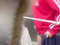 Naughty Asians pissing outdoors