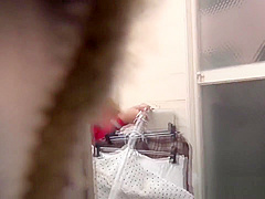 Naughty Asians pissing outdoors