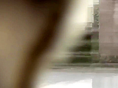 Naughty Asians pissing outdoors