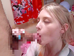 A Service That The Nordic Blonde Angels Have A Creampie Service At Nippon