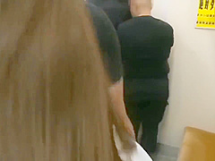 (三上悠亚)超多女优合集 ，在不能出声的情况下被色狼骚扰的女性们 B