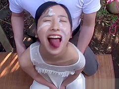 Hot japanese bukkake scene