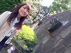 lick Japanese girl's feet