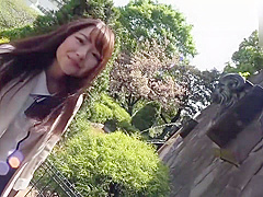 lick Japanese girl's feet