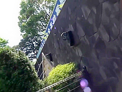 lick Japanese girl's feet