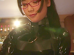 Japanese Woman In Latex
