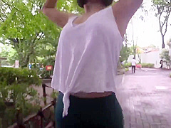 JAV - NAMPA PICKING UP GIRLS IN TIGHT SPORTSWEAR