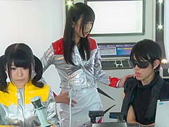 Jpanese heroine get hypnosed and foot fetish