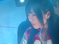 Jpanese heroine get hypnosed and foot fetish