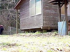 【野外露出】田舎の露出ガール-1～女子高生 放課後セルフ露出☆キャンプ場～