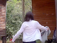 【野外露出】田舎の露出ガール-1～女子高生 放課後セルフ露出☆キャンプ場～