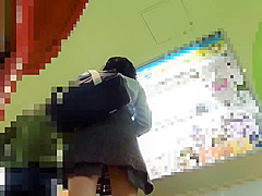 盗撮 ゲームセンター UPS Upskirt パンチラ 逆さ撮り