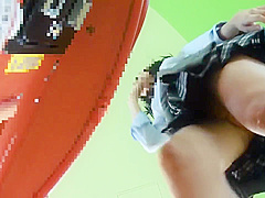 盗撮 ゲームセンター UPS Upskirt パンチラ 逆さ撮り